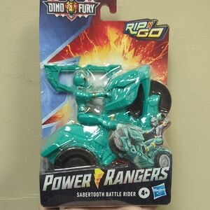 Power Rangers Sabertooth Battle Rider - Green